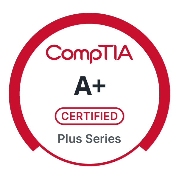 CompTIA A+ badge